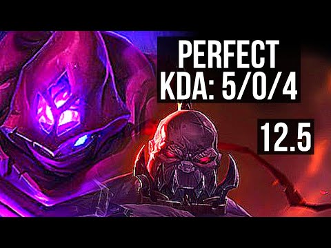 MALZAHAR vs SION (MID) | Rank 3 Malz, 5/0/4, 1.1M mastery | KR Master | 12.5