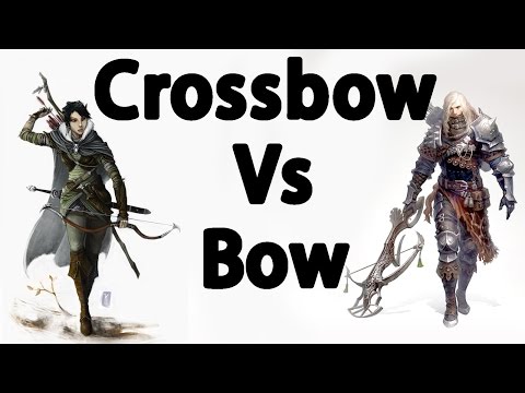 Skyrim : The Best Bow VS Crossbows