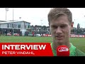 Vindahl: 'Heel fijn om vandaag te spelen' | Interview