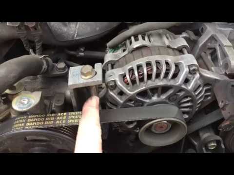 Subaru Impreza Belt Change And Adjustment