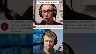 Guess the Game: "Obvious choices and repetitive?"
