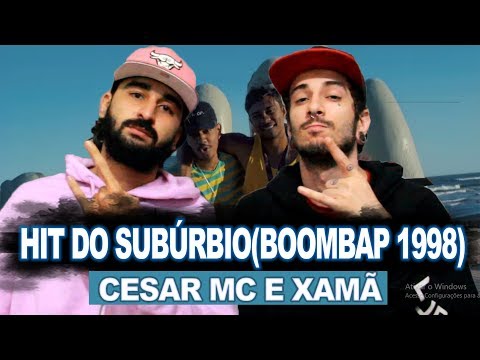 Hit do Subúrbio(Boombap 1998) - Cesar Mc e Xamã (Prod. Malak) | REACT / ANÁLISE VERSATIL