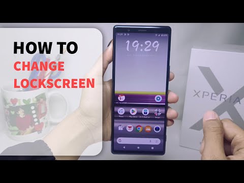 How To Change Lock Screen On Sony Xperia