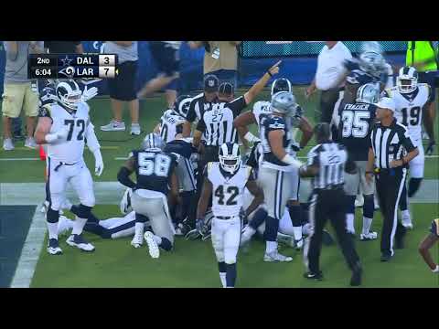 Butterfingers Rams and Cowboys combine for nine fumbles!