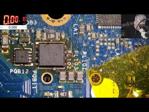 Acer Nitro 5 an715-51 - not charging no power motherboard repair - Lucky customer