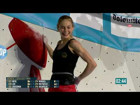 Recap Boulder Finals Women | Brixen | IFSC Worldcup 2022