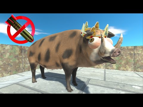 Hunting Animals with Missile Launcher - Animal Revolt Battle Simulator