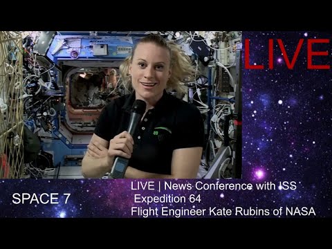 LIVE | News Conference with ISS Expedition 64 Flight Engineer Kate Rubins of NASA