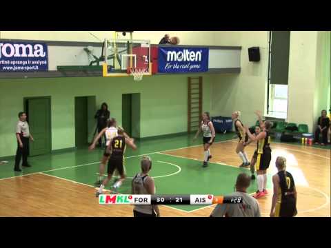 SportoTv.lt: LMKL: Klaipėdos "Fortūna" - Kauno "Aistės-LSU-Paradis" rungtynės 2015-04-09
