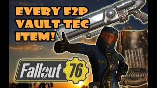 [Fallout 76] UPDATED: Every F2P Vault Tec Item! (As of Apr 2026)