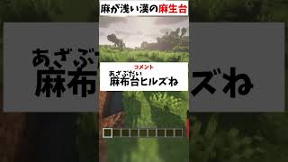 浅はかな浅い知識で麻布台ヒルズ 【マイクラ】#shorts #縛られおじさん #縛りプレイ
