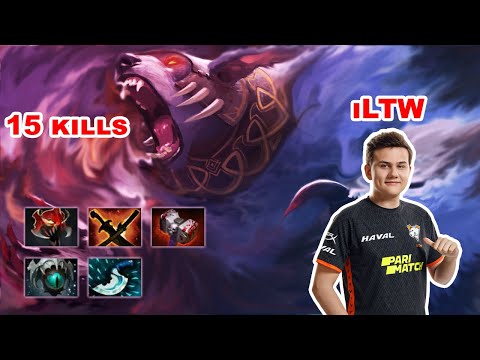 ILTW Shadow Fiend Carry  - DOTA 2 7.27D - MMR - Dota2 Gameplay [Learn To PRO]