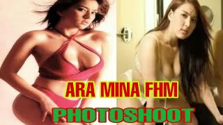 HOT AND SEXY PHOTOSHOOT  ARA MINA FHM POTHOSHOOT  