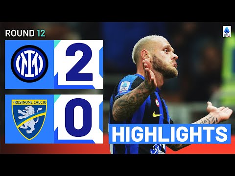 Resumen de Inter vs Frosinone Matchday 12
