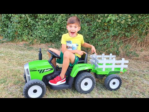 TRATTORI PER BAMBINI-IL NUOVO TRATTORE-TRACTORS FOR KIDS-CIAO GABI