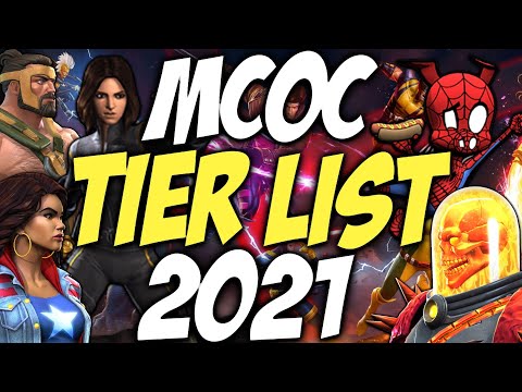 MCOC Tier List 2021 | Best Champions In Marvel Contest Of Champions | July 2021