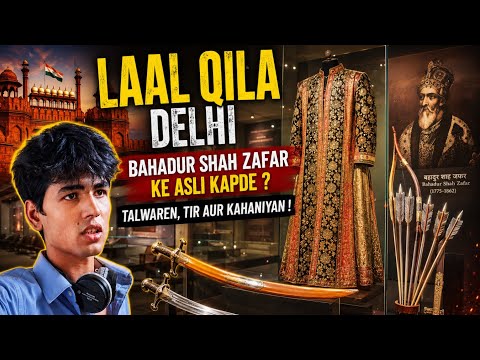 Red Fort Museum Secrets 😱 Bahadur Shah Zafar Ki Asli Nishaniyan Dekhi!