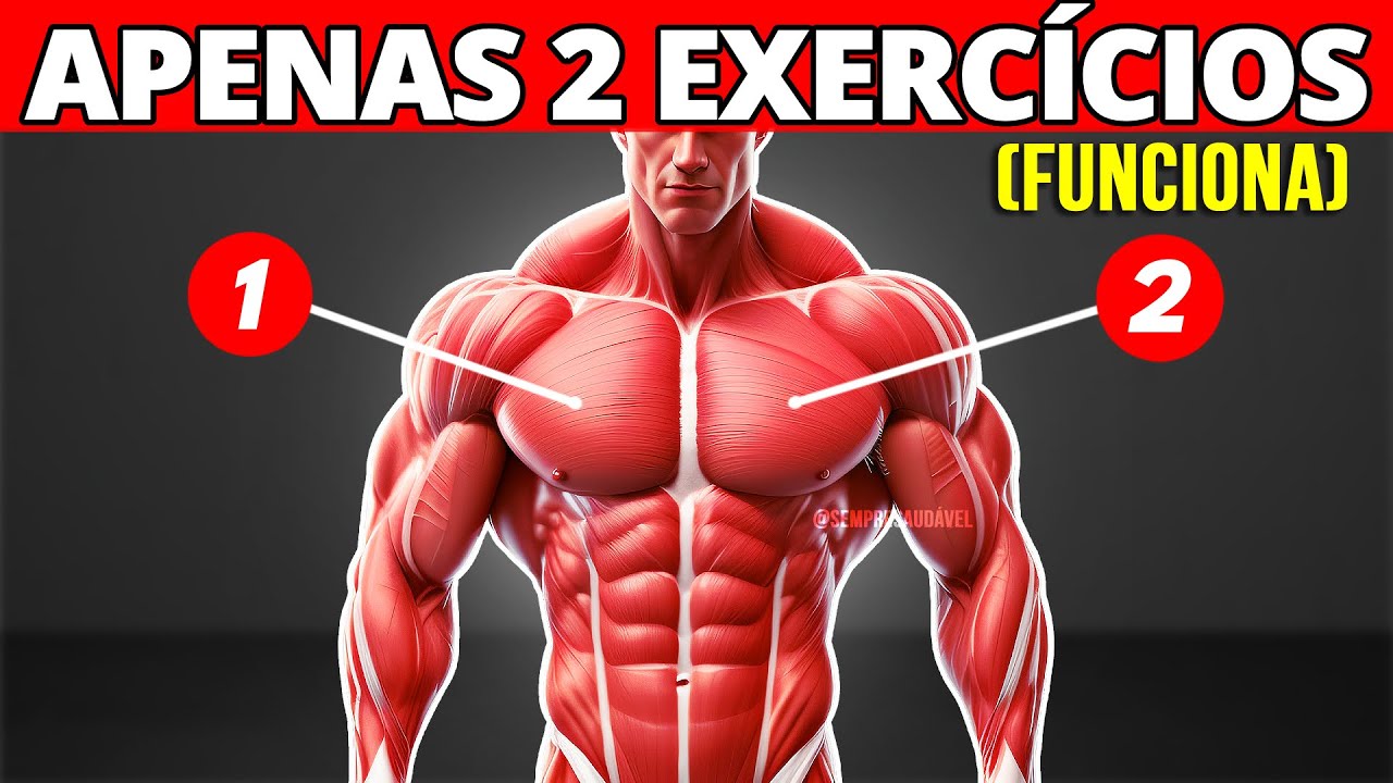 Os ÚNICOS 2 Exercícios que Realmente fazem o Peitoral Crescer!