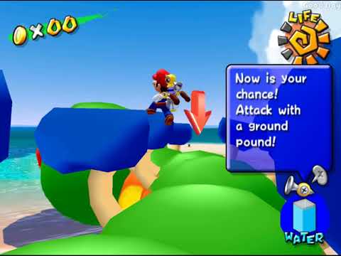 Super Mario Sunshine. Pt.16 "Wiggler Ahoy! Full Steam Ahead!"