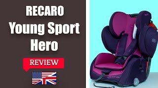 Recaro Young Sport HERO Racing Red - відео 9