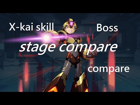x kai stage,boss skill compare