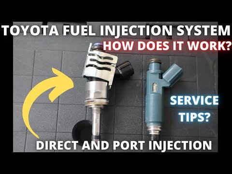 How Toyota fuel system works : Direct and Port