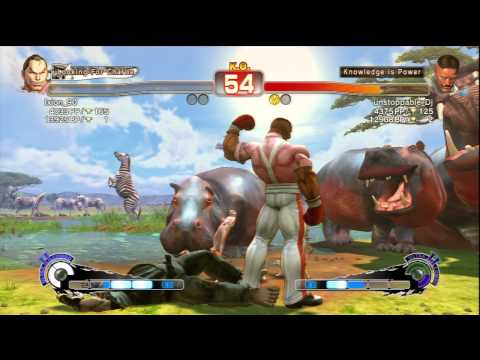 Ixion_90 (Dan) Vs unstoppable_Dj (Dudley) SSF4 AE Ranked Matches - PSN