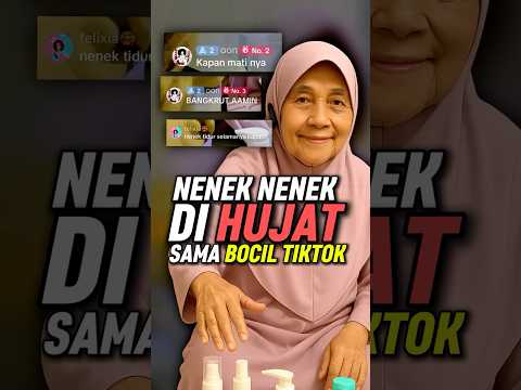 Kelakuan Bocil Tiktok Ngatain Nenek Nenek Jualan #shorts