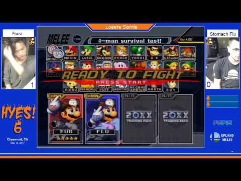 HYES! 6 LF - Franz (Black Doc) vs Stomach Flu (Blue Doc)