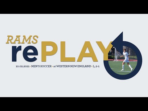 Rams Replay: Men's Soccer at Western New England, Oct. 2, 2021