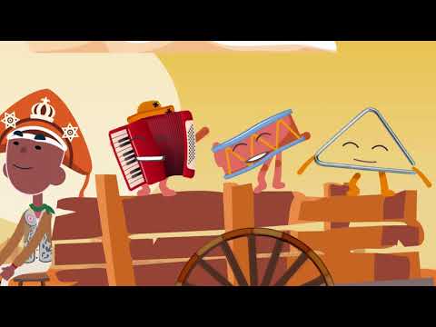 A VIDA DO VIAJANTE | LUIZ GONZAGA PARA CRIANÇAS | MÚSICA BRASILEIRA ANIMADA #02 | MARCELO SERRALVA