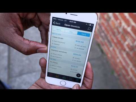 This video is a promotional advertisement highlighting the review management features of the Breezeworks software platform.