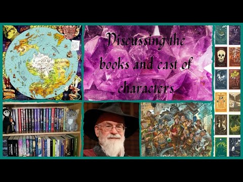 Discussing the books and characters