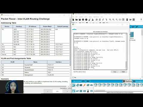 Packet Tracer 4.5.1 Inter-VLAN Routing