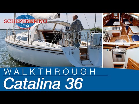 Catalina 36 for sale | Yacht Walkthrough | @ Schepenkring Lelystad | 4K