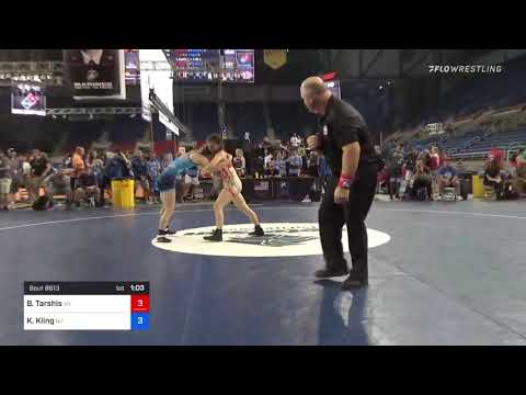 122 Lbs Consi Of 32 #2 - Brooke Tarshis, New York Vs Katrina Kling, New Jersey 3dbb