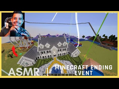 ASMR Gaming | Modded Minecraft ( Blowing up the server )