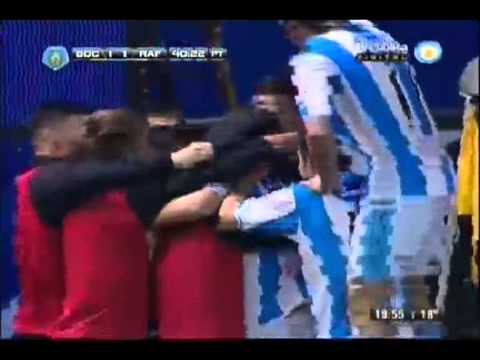 Boca 1 - At. Rafaela 1 Gol Lucas Albertengo / Fecha 3 Torneo Inicial 2013