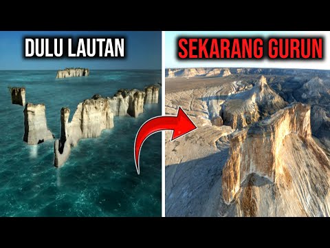 Is it true that the Boszhira Valley in Kazakhstan was once a disappeared sea?