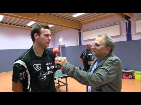 Tischtennis beim TSV Lunestedt - das Sonntagsjournal steht an der Platte