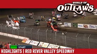 World of Outlaws Craftsman Sprint Cars Red River Valley Speedway August 18, 2018 | HIGHLIGHTS