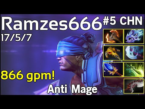 Ramzes666 [VP] Anti Mage - Dota 2 7.11