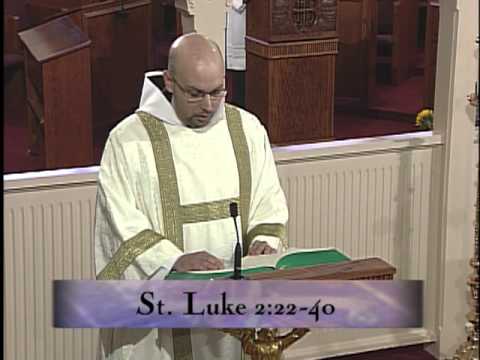 Homily 2013-02-02 - Deacon John Paul Mary MFVA -  Presentation of the Lord