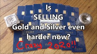 Did SELLING your GOLD and SILVER just get a lot more difficult?