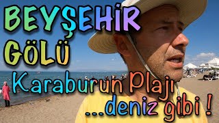 Beyşehir Gölü - Sahil Yolu, Karaburun Plajı