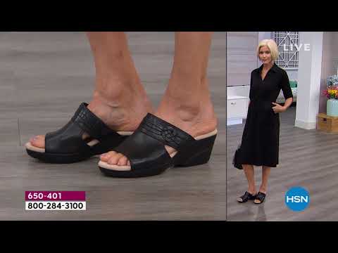 Collection by Clarks Lynette Trudie Leather Wedge Sandal