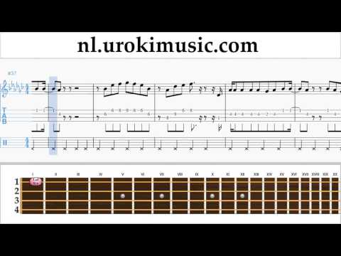 Ukulele Leren Spelen Melodie Charlie Puth - Attention Tablatura Deel#2 um-i799