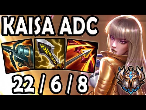 Kaisa vs Ashe ADC - Korea Challenger Patch 10.24 ✅