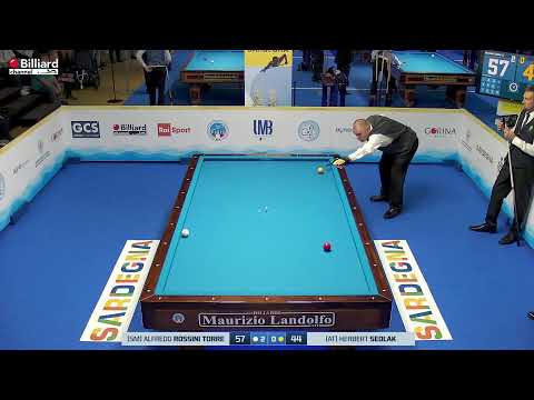 Rossini Torre Alfredo VS Sedlak Herbert - 25 World Championship 5-Pins 2022 Calangianus