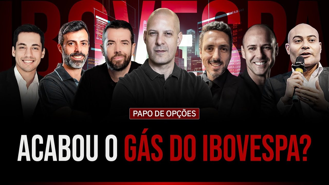 Acabou o gás do Ibovespa? Chegou a hora de vender?📉Qual a melhor estrategia?📈💰Papo de Opções2